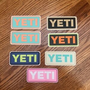 Yeti stickers